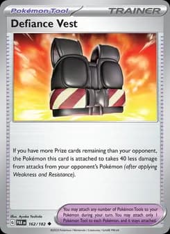 Defiance Vest card in English