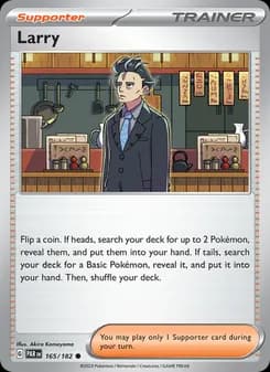 Larry card in English