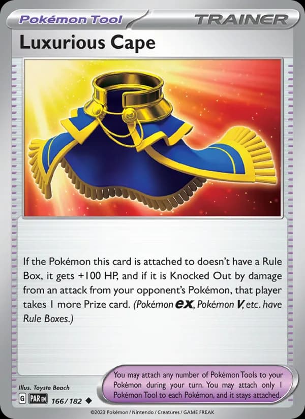 Luxurious Cape card in English