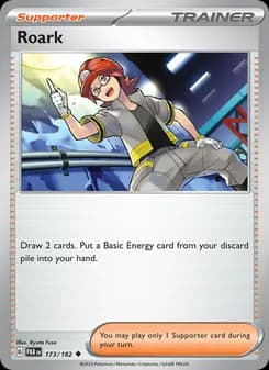 Roark card in English
