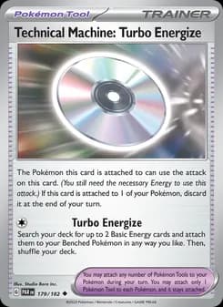 Technical Machine: Turbo Energize card in English