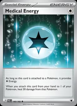Medical Energy card in English