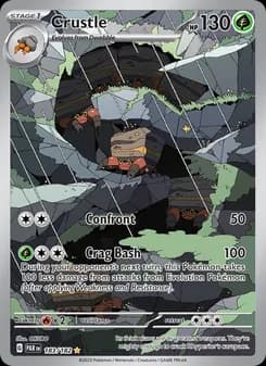 Crustle card in English