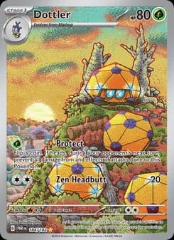 Dottler card in English