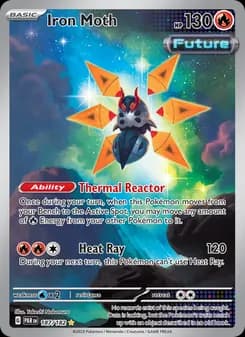 Iron Moth card in English
