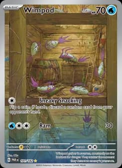 Wimpod card in English