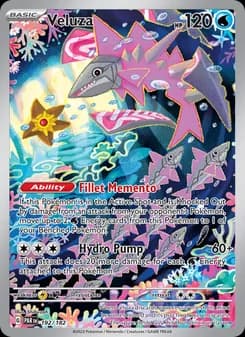 Veluza card in English