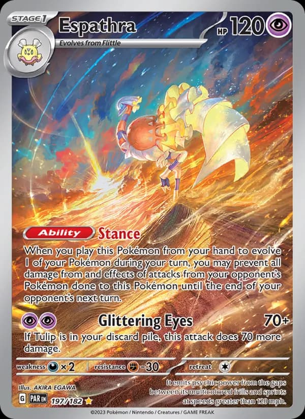 Espathra card in English