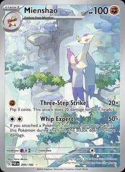Mienshao card in English