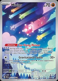Minior card in English
