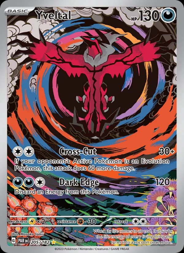 Yveltal card in English