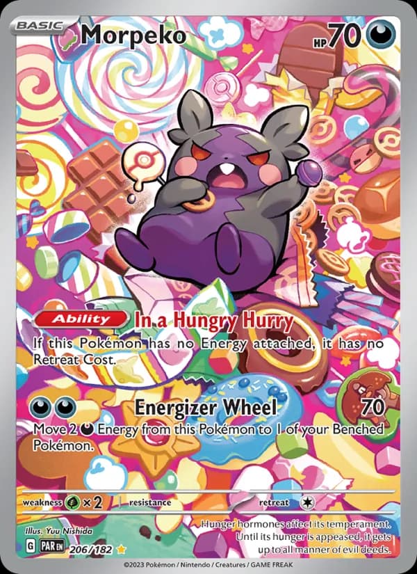Morpeko card in English