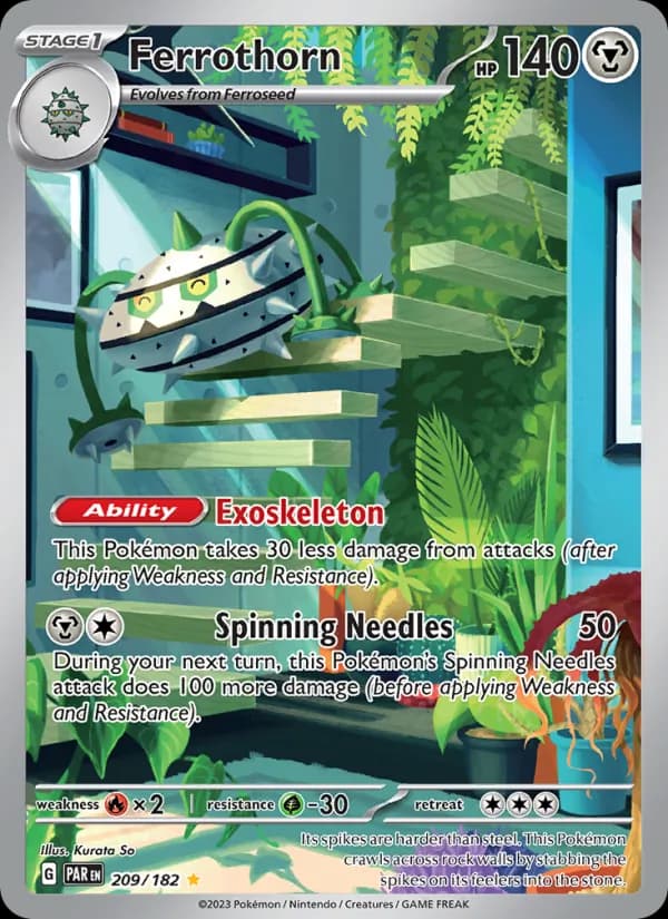 Ferrothorn card in English