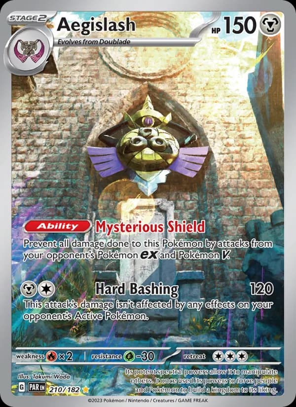 Aegislash card in English