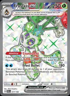 Froslass ex card in English