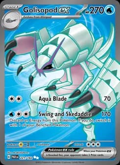 Golisopod ex card in English