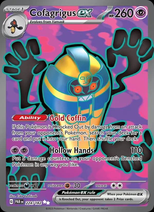 Cofagrigus ex card in English