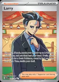 Larry card in English