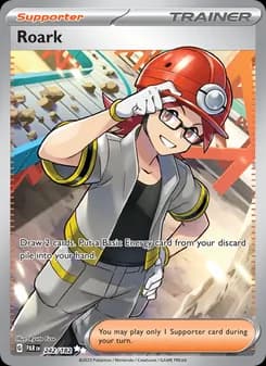 Roark card in English