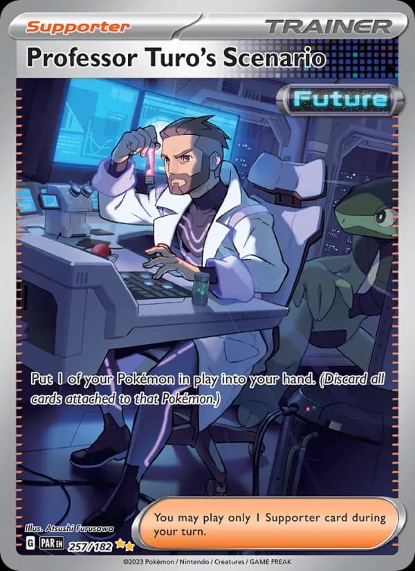 Professor Turo's Scenario card in English