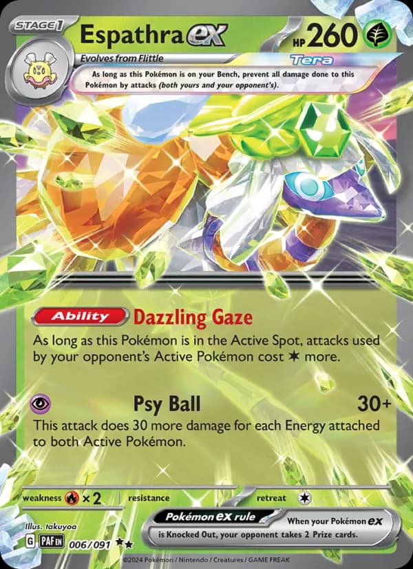 Espathra ex card in English