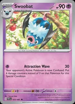 Swoobat card in English