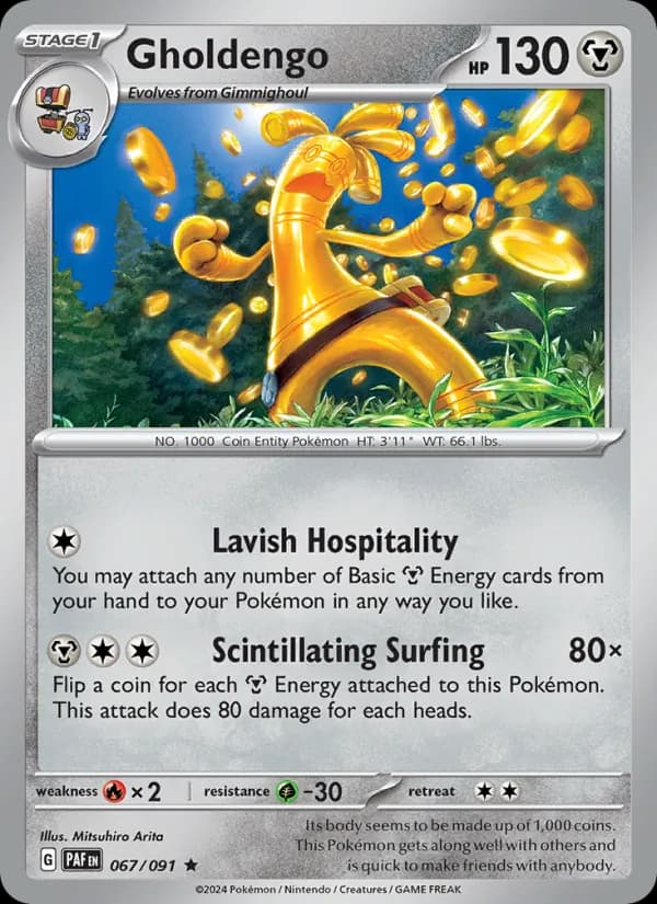 Gholdengo card in English