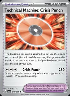 Technical Machine: Crisis Punch card in English