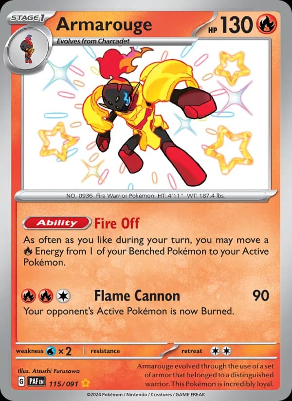 Armarouge card in English