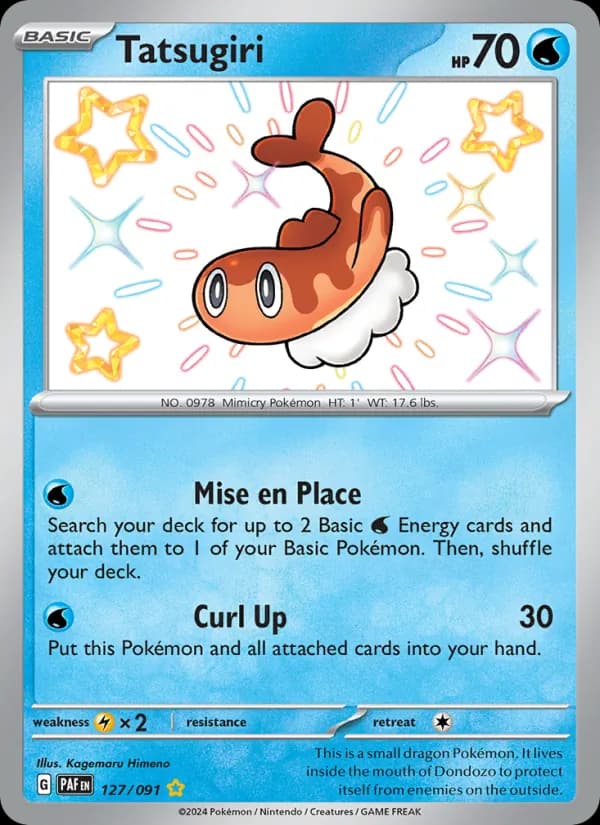Tatsugiri card in English