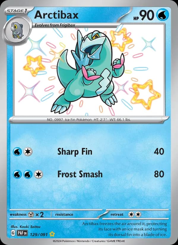 Arctibax card in English