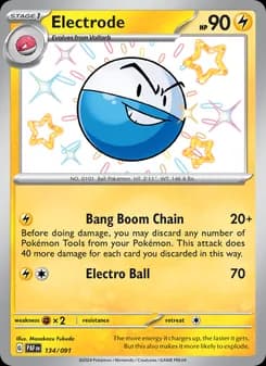 Electrode card in English