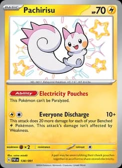 Pachirisu card in English