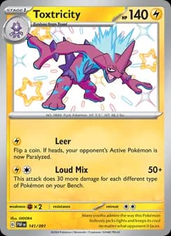 Toxtricity card in English
