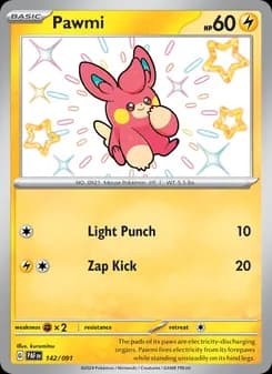 Pawmi card in English