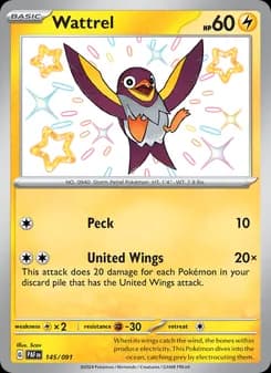 Wattrel card in English