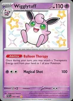 Wigglytuff card in English