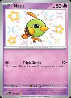 Natu card in English