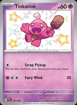 Tinkatink card in English