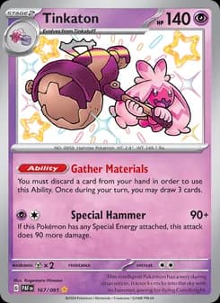 Tinkaton card in English