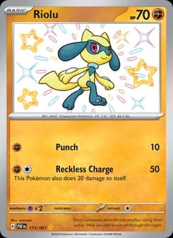 Riolu card in English