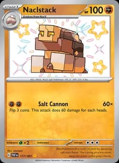 Naclstack card in English