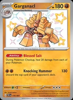 Garganacl card in English