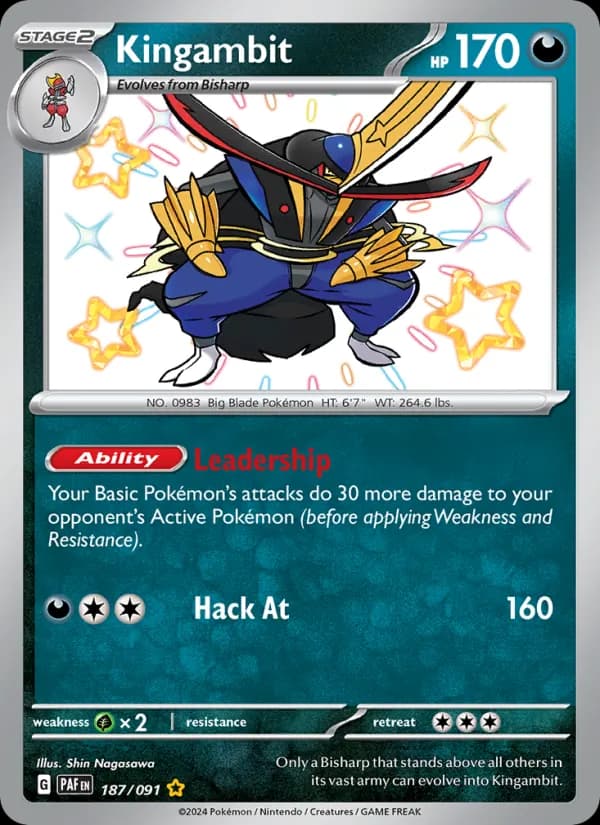 Kingambit card in English
