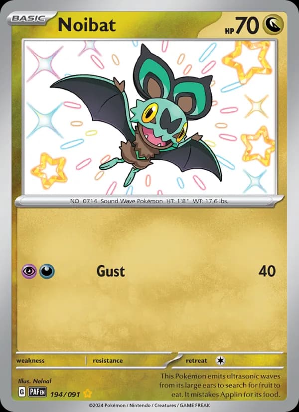 Noibat card in English