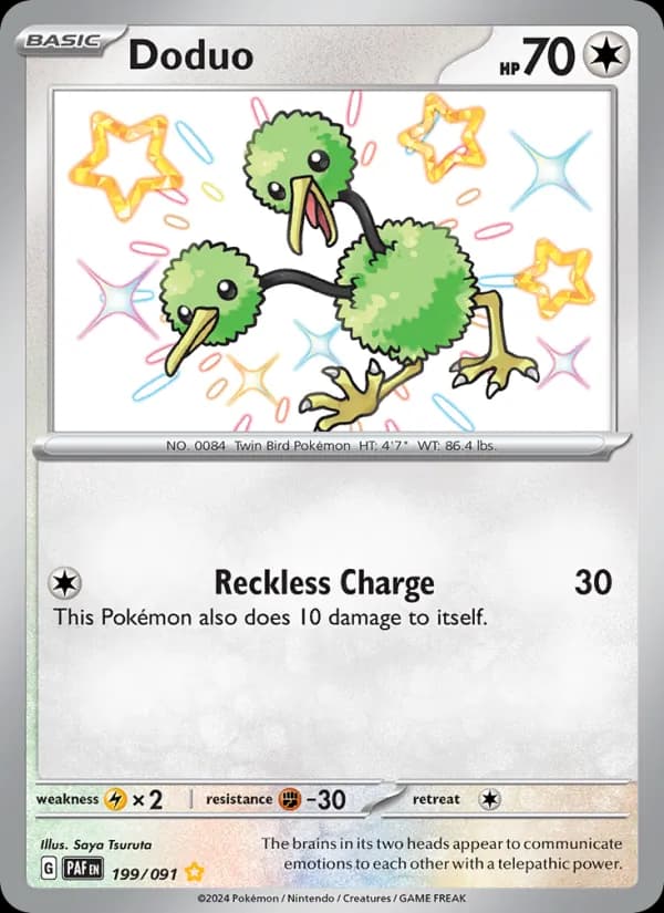 Doduo card in English