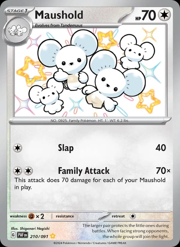 Maushold card in English