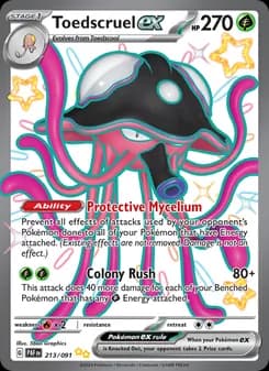 Toedscruel ex card in English