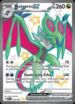 Noivern ex card in English