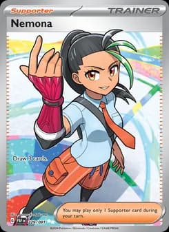 Nemona card in English